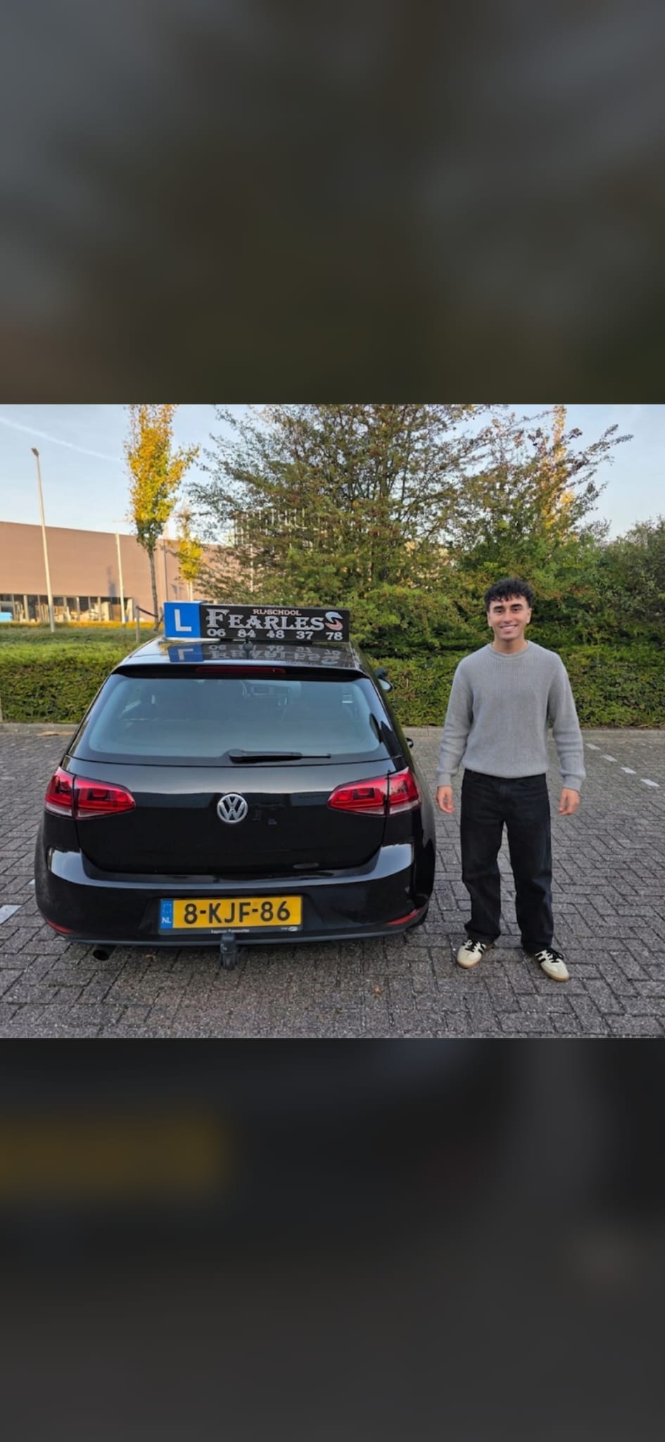 Rijles sfeerimpressie