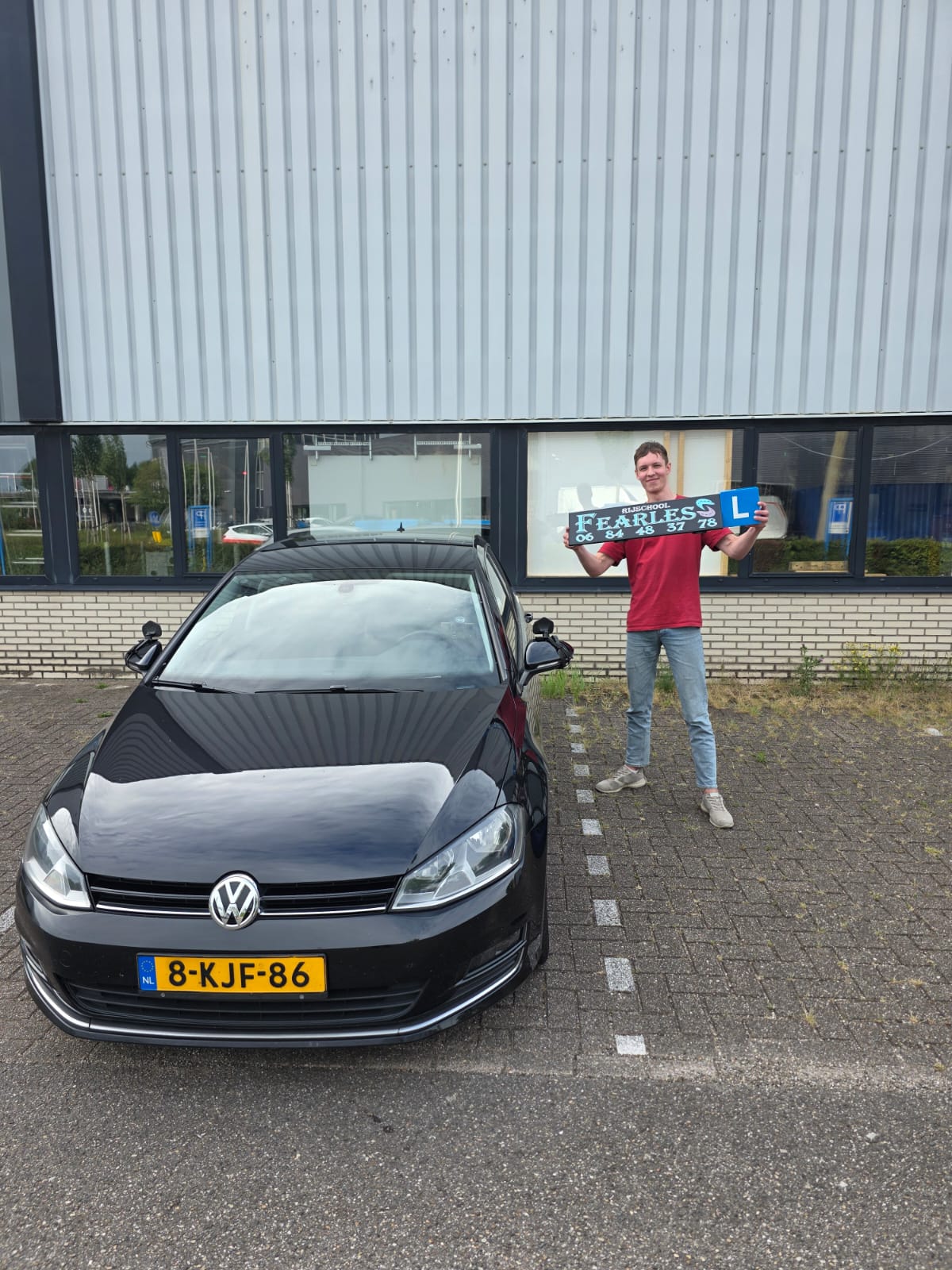 Rijles sfeerimpressie