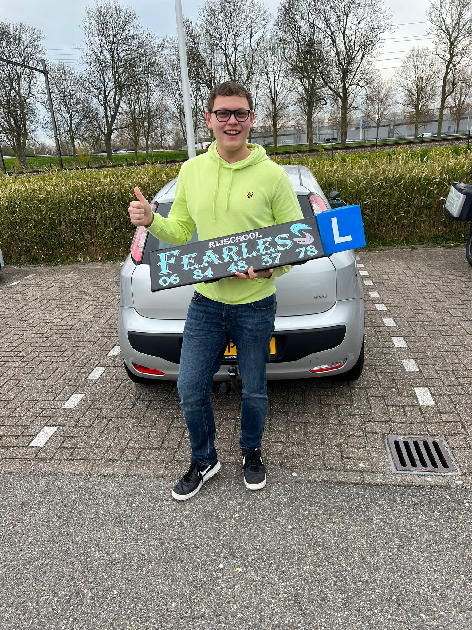Rijles sfeerimpressie